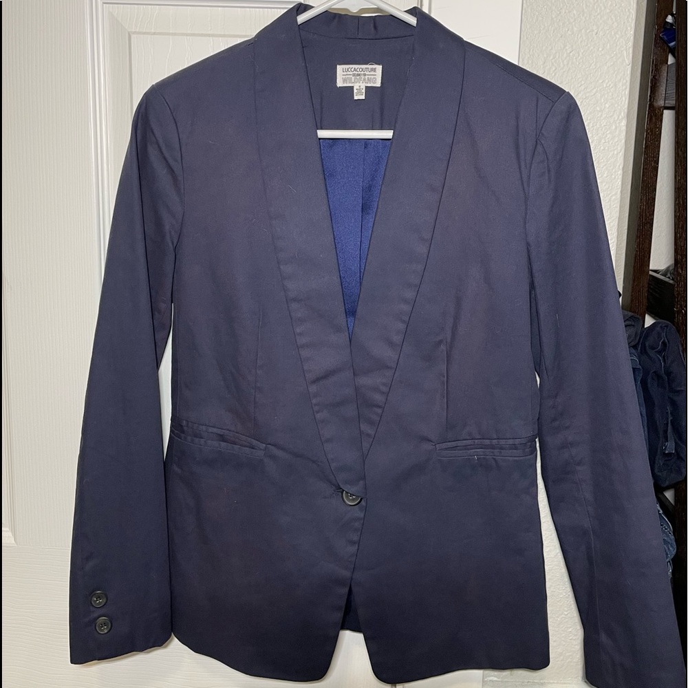 Wildfang Navy Woman’s suit blazer S